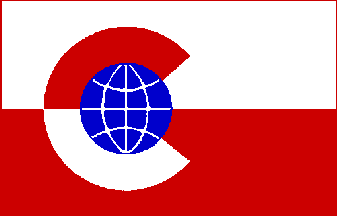 [Centrum Flagi Ziemi/Earth Flag Center flag]