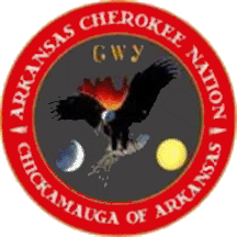 [Arkansas Cherokee Nation - Chickamauga, Arkansas flag]