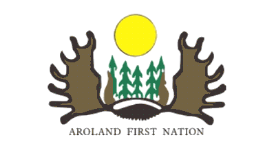 [Aroland First Nation, Ontario flag]
