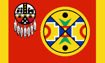 [Aroostook Band of Micmac - Maine (U.S.) flag]