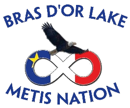 [Bras d'Or Lake/Unamaki Voyageur Metis Nation seal]