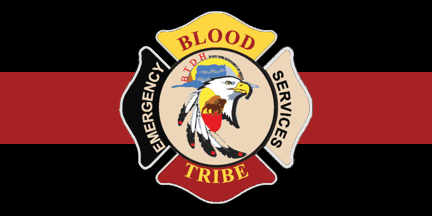 [Blood First Nation Emergency Services flag]