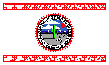 [Cabazon Band of Mission Indians - California flag]