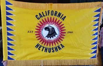[California Hethushka Tribe flag]