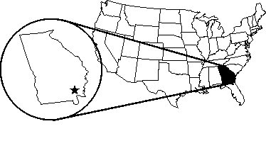 [Cherokee of Georgia - map]