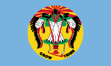 [Crow Nation - Montana flag]