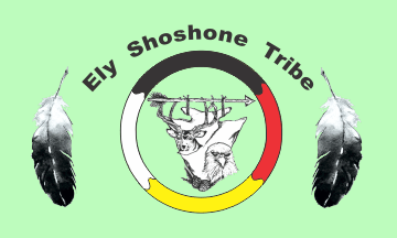 [Ely Shoshone Tribe, Nevada flag]