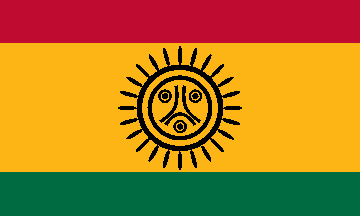[Jatibonicu Taino Tribal Nation of Borikén, Puerto Rico flag]