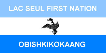 [Lac Seul First Nation, Ontario flag]