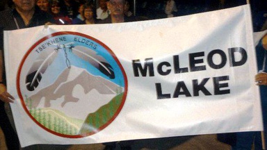 [McLeod Lake Tse'Khene Elders - BC flag]