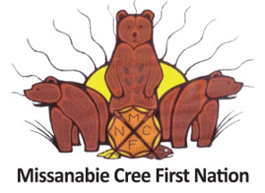 [Missanabie Cree First Nation, Ontario flag]