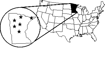 [Minnesota Chippewa - Minnesota map]