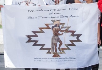 [Muwekma Ohlone Tribe of the San Francisco Bay Area, California flag]