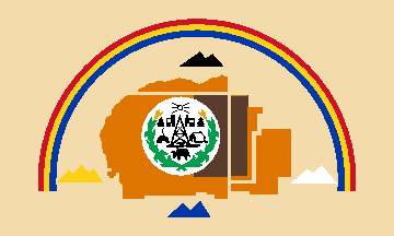 [Navajo - Arizona, New Mexico, & Utah flag]