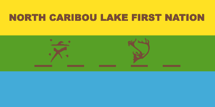 [North Caribou Lake First Nation, Ontario flag]