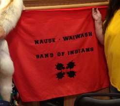 [Nause-Waiwash Band of Indians, Maryland flag]