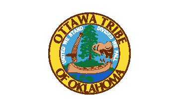 [Ottawa of Oklahoma flag]