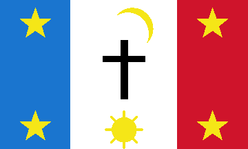 [Pascua Yaqui - Arizona flag]