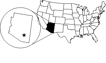 [Pascua Yaqui - Arizona map]