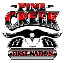 [Pine Creek first nation flag]