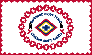 [Rosebud Sioux - South Dakota flag]