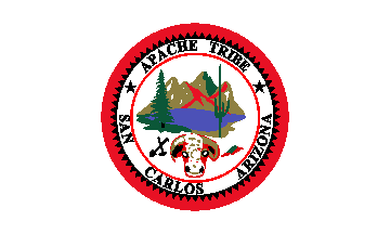 [San Carlos Apache - Arizona flag]