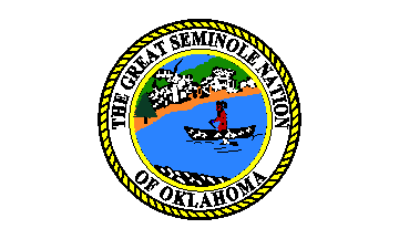 [Seminole of Oklahoma - Oklahoma flag]