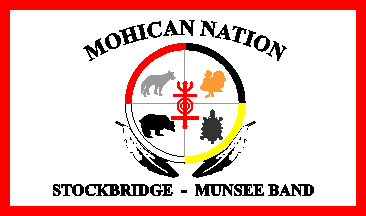 [Stockbridge-Munsee Band of the Mohican Nation - Wisconsin flag]