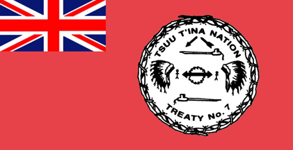 [Tsuu T'ina Nation flag]
