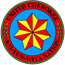 [United Cherokee Ani-Yun-Wiya Nation seal]
