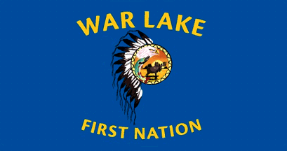 [War Lake First Nation flag]