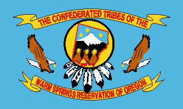 [Warm Springs, Wasco, & Northern Paiute - Oregon flag]