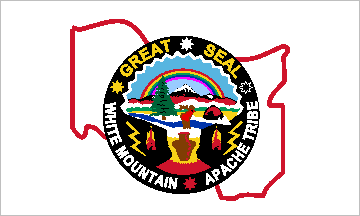 [White Mountain Apache - Arizona flag]