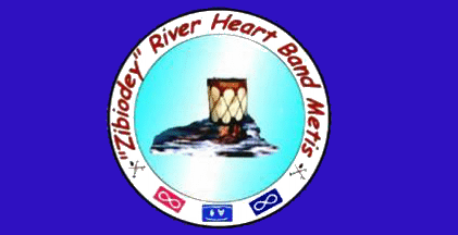 [Zibiodey/River Heart Band of Metis flag]