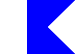 [German Signal Code Flag "Ärger"];
