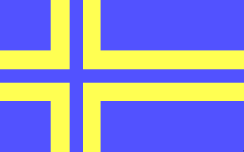 ['Swedish' flag of the Åland Islands]