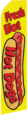 [Hot Dogs Breeze Flag]