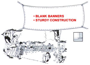 Blank Tyvek Banner