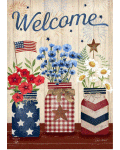 [Welcome American Mason Jars Banner]