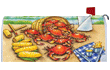 [Crab Feast Mailbox Cover]
