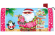 [Santa Vacation Mailbox Cover]