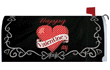 [Valentine On Black Mailbox Cover]