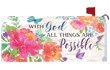 [With God Mailbox Cover]
