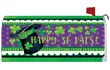 [Clovers On Purple Mailbox Cover]