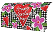 [Gingham Valentine Mailbox Cover]