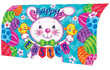 [Bunny & Eggs Mailbox Cover]