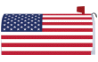 [American Flag Mailbox Cover]