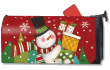 [Happy Snowman Mailbox Cover]