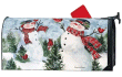 Snowman Friends Mailbox Cover