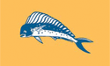 [Dolphin (spanish yellow) - Fisherman's Catch Flag]